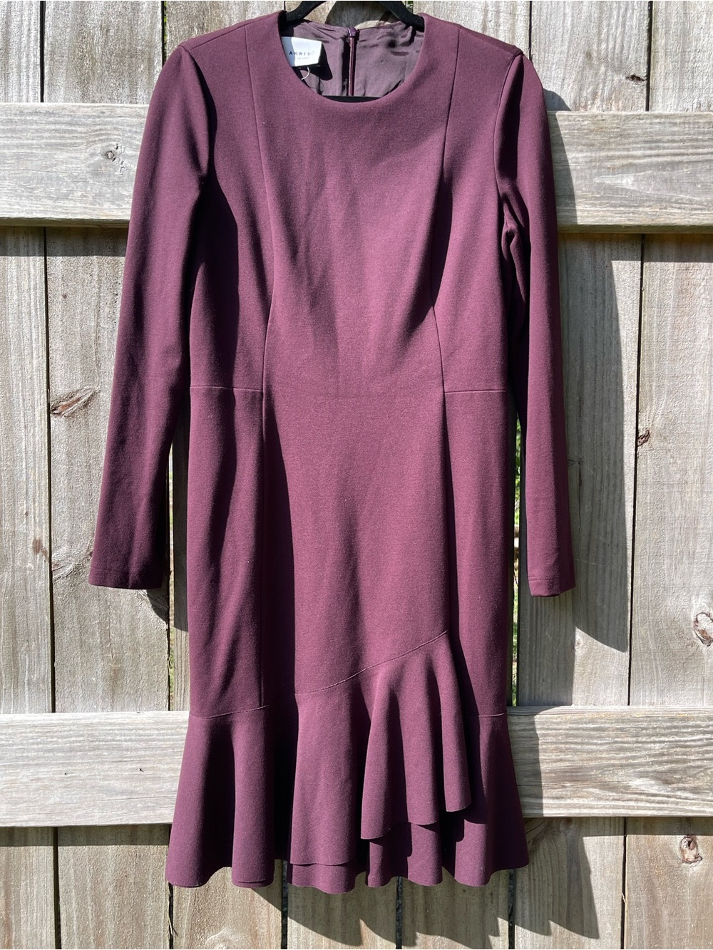 Akris Punto Plum Midi Dress